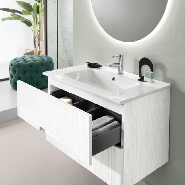 Mobilier Righe stejar deschis